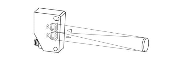 Optische sensor met polarisatiefilter