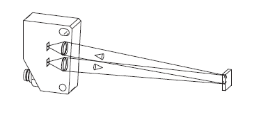 Diffuse optische sensor
