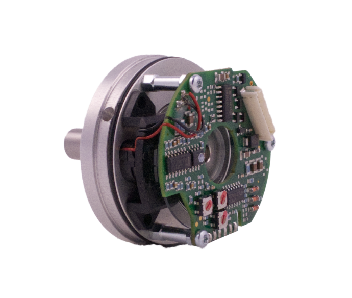 Opengewerkte encoder