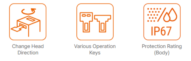 Autonics SFD veiligheidsschakelaar features