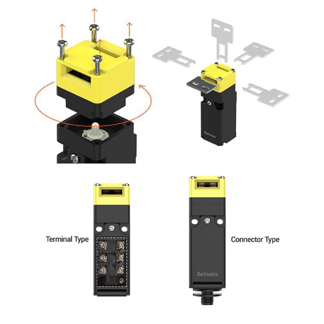 Autonics SFD veiligheidsschakelaar varianten
