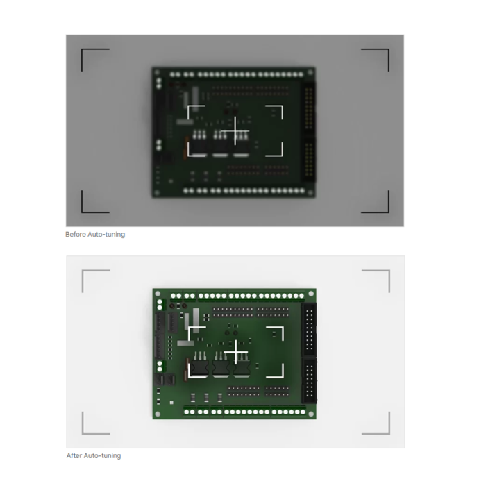 VG2 Autonics autofocus en kalibratie