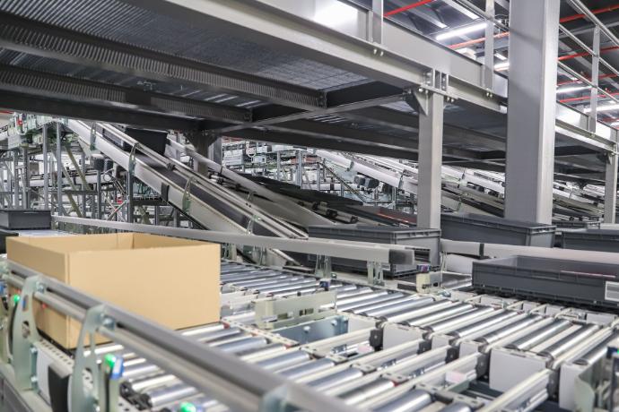 Transportsysteem voor verpakkingsmachine
