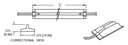 Contactstrook 141-BPH afmetingen