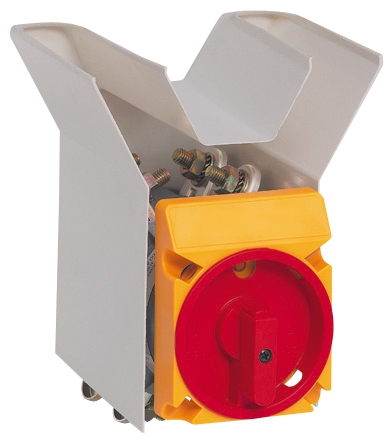 MS3EV97 Hoofdschakelaar 200A 690V 3P+PE Rood/Geel