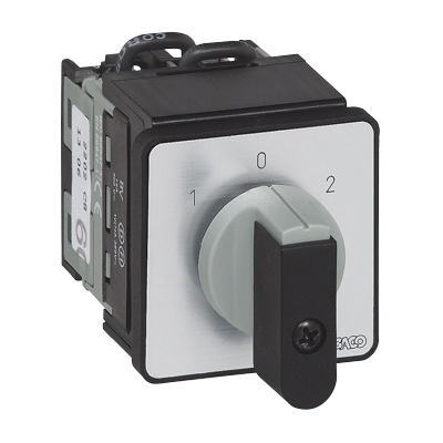 PR12 2203 C8 E N48MD50 2-standen met Uit Nokkenschakelaar 16A 690V