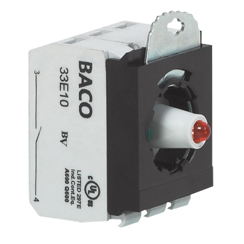 333EARH20-ADAP.3P+NO+NC+LED RO 230V