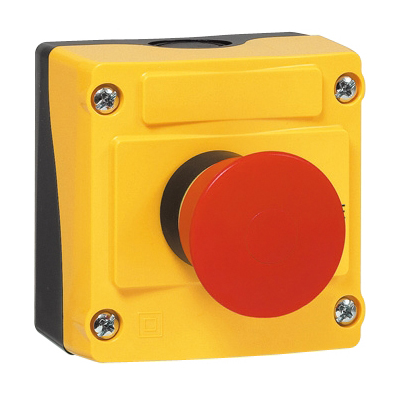 LBX15302 Noodstop "EMERGENCY STOP", met 2xNC contact