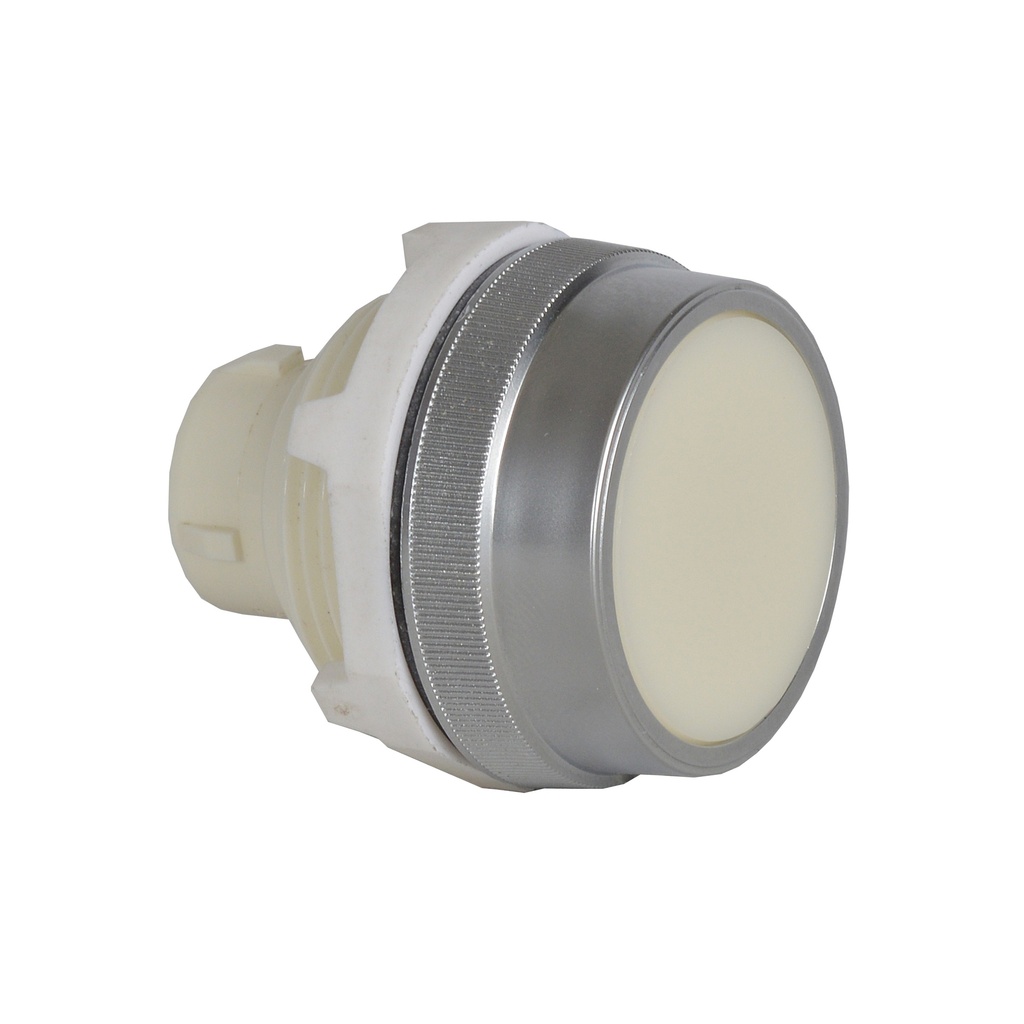 T16AH50 Drukknop Opal, Spring return, Flush, 30-serie