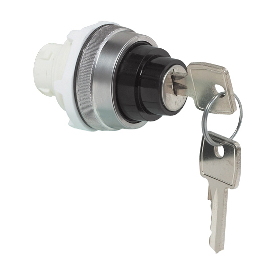 T16LC00 Selectieschakelaar Zwart, Toggle, 45° , 30-serie