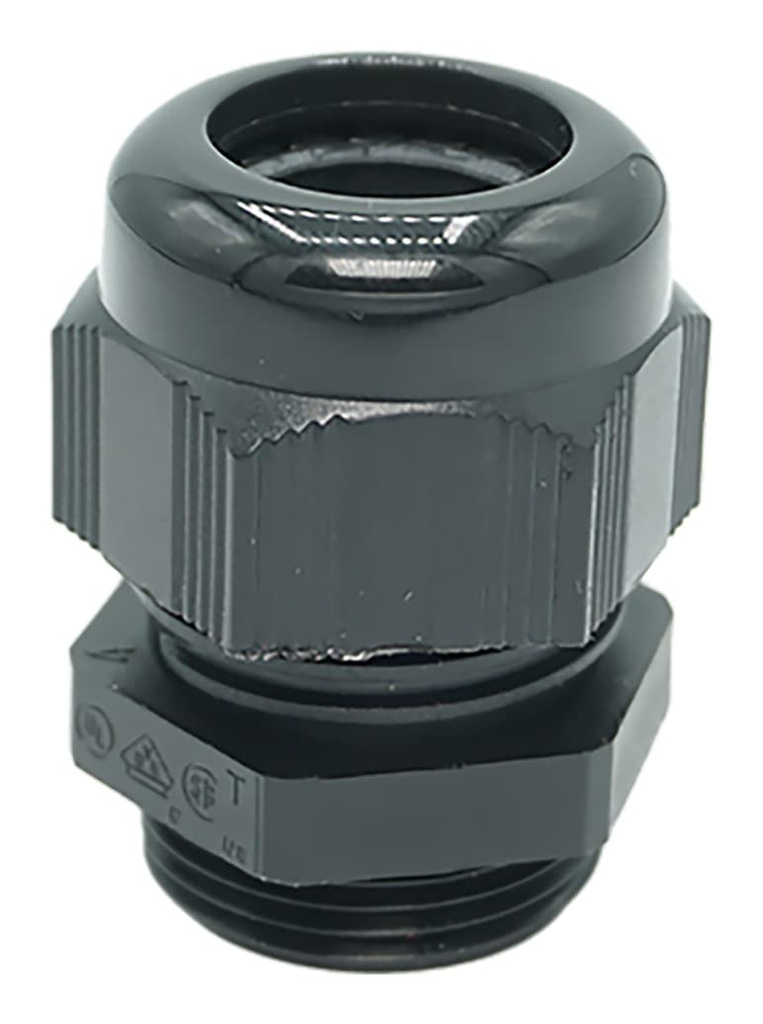 PA6 NPT 1/2 " 7-12mm 15mm RAL 9005 Euro-T Wartel