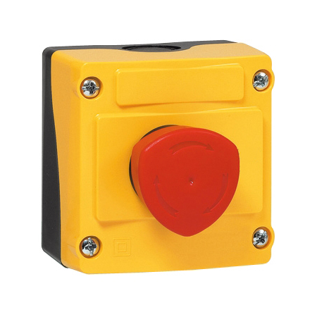 LBX10410 Noodstop "NOT AUS", met NC contact