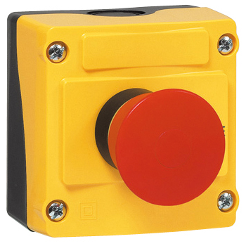 LBX15101 Noodstop "ARRÊT D’URGENCEI", met NC contact