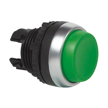 L21CB02 Drukknop Groen, Toggle, Non-flush, 22-serie
