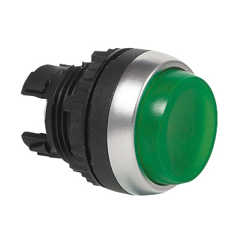 L21CK20 Drukknop Groen, Toggle, Non-flush, 22-serie