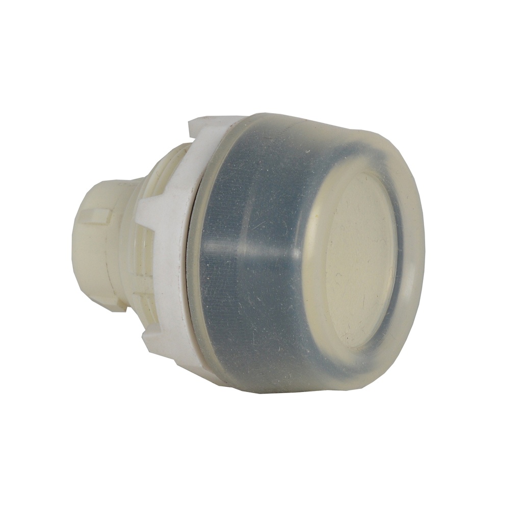 T12AP30 Drukknop Wit, afgeschermd, Spring return, 30-serie