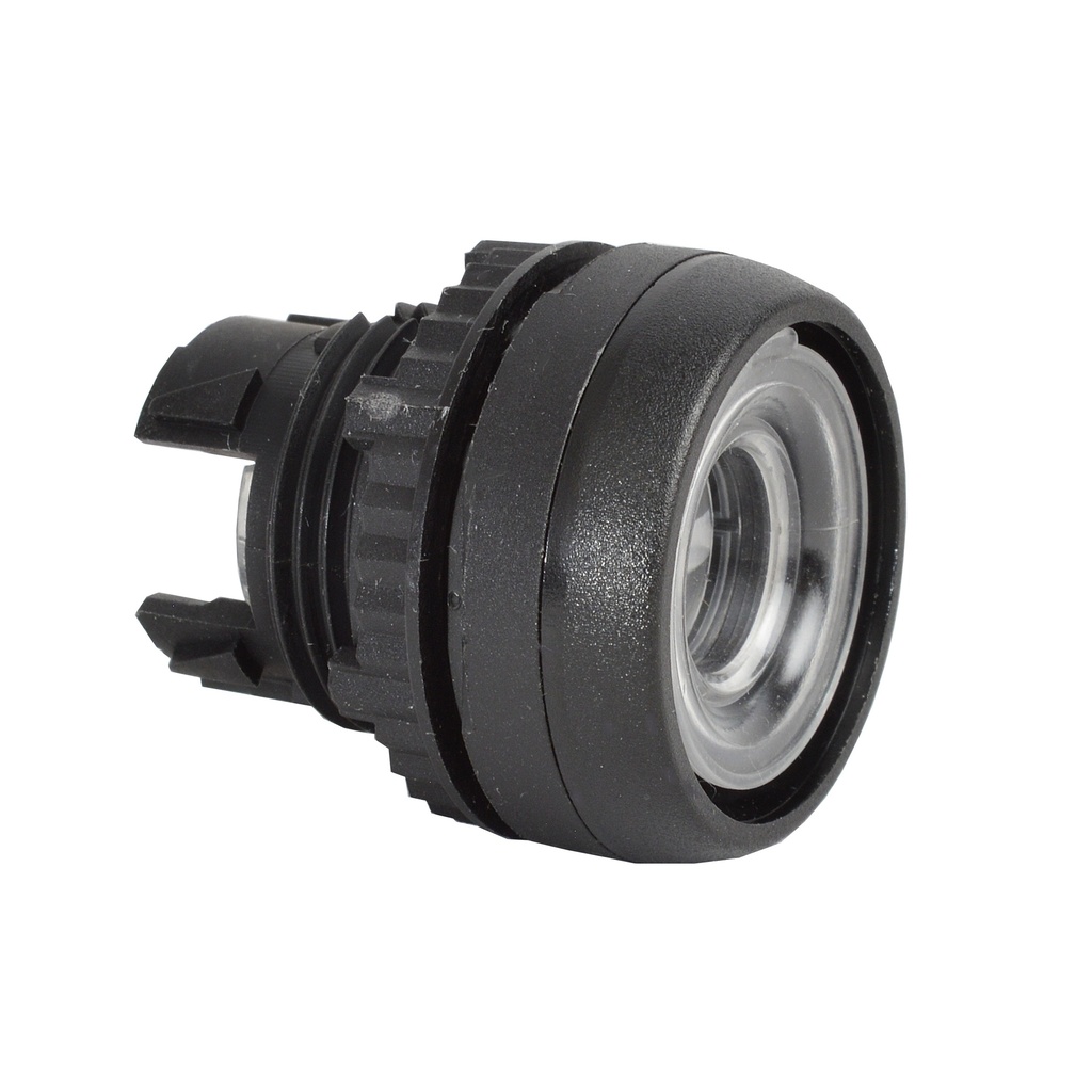 L22AA00 Drukknop zonder inlegplaat, Spring return, 22-serie