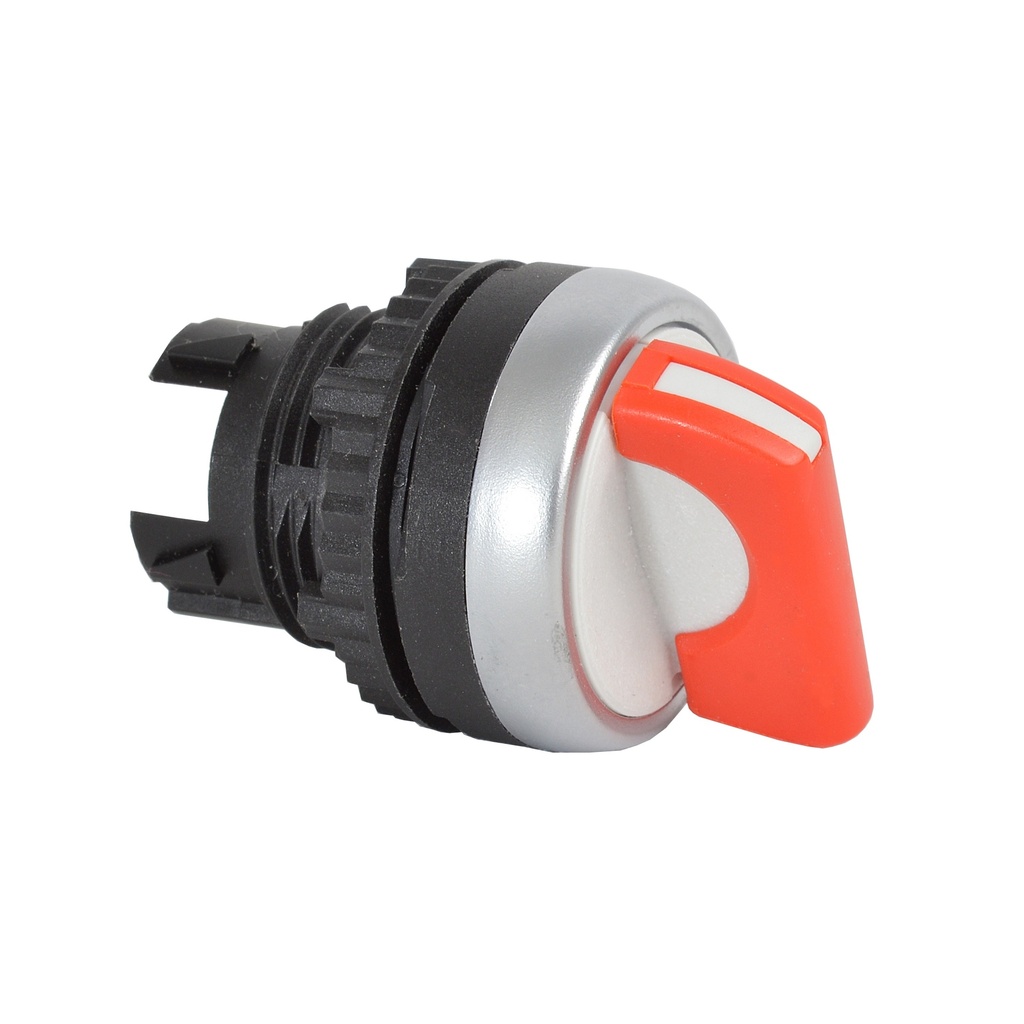 L21KF01 Selectieschakelaar Rood, Toggle, 90°, 22-serie