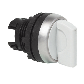 L21MK08 Selectieschakelaar Grijs, Toggle, 90°, 22-serie