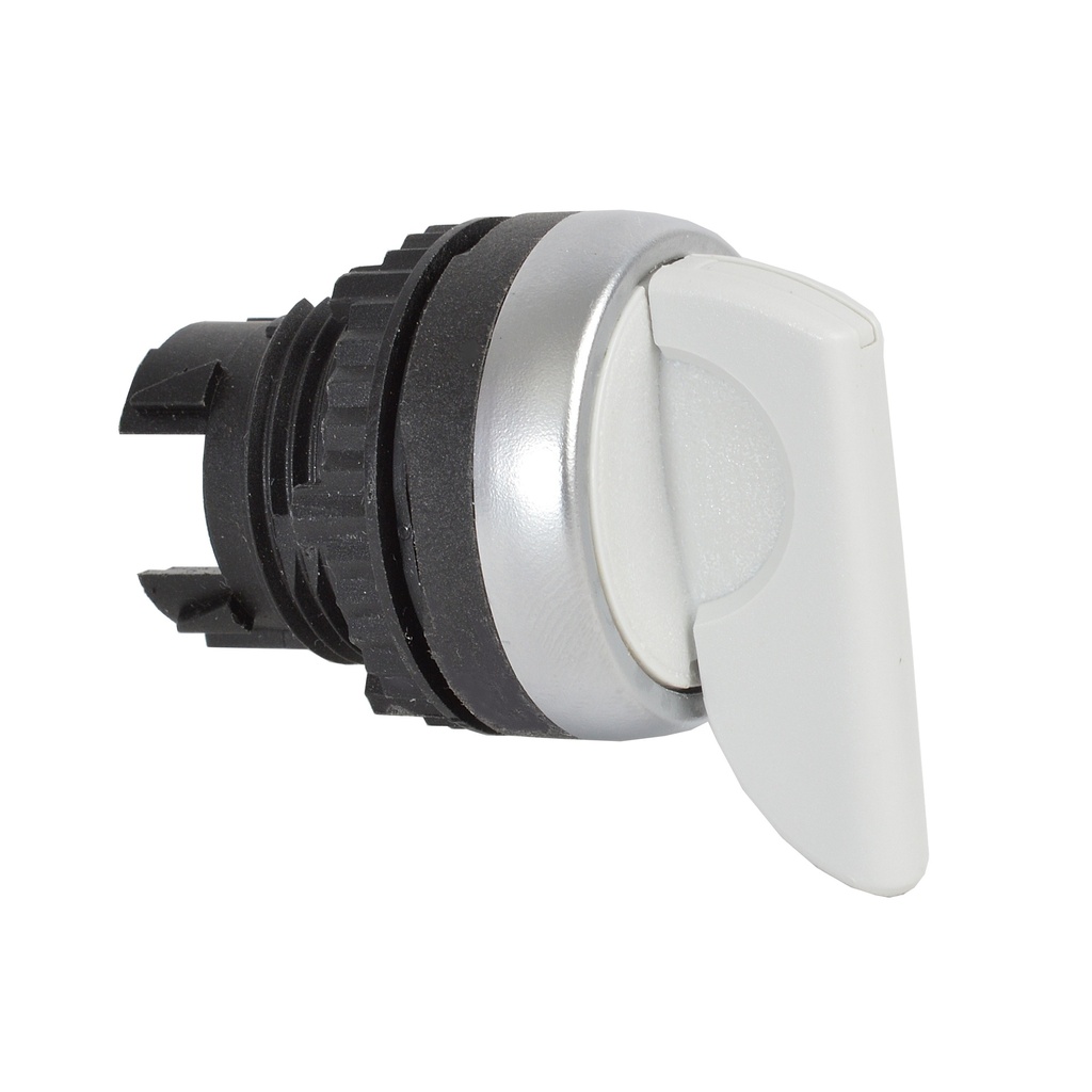 L21MR08 Selectieschakelaar Grijs, Toggle, 45° , 22-serie
