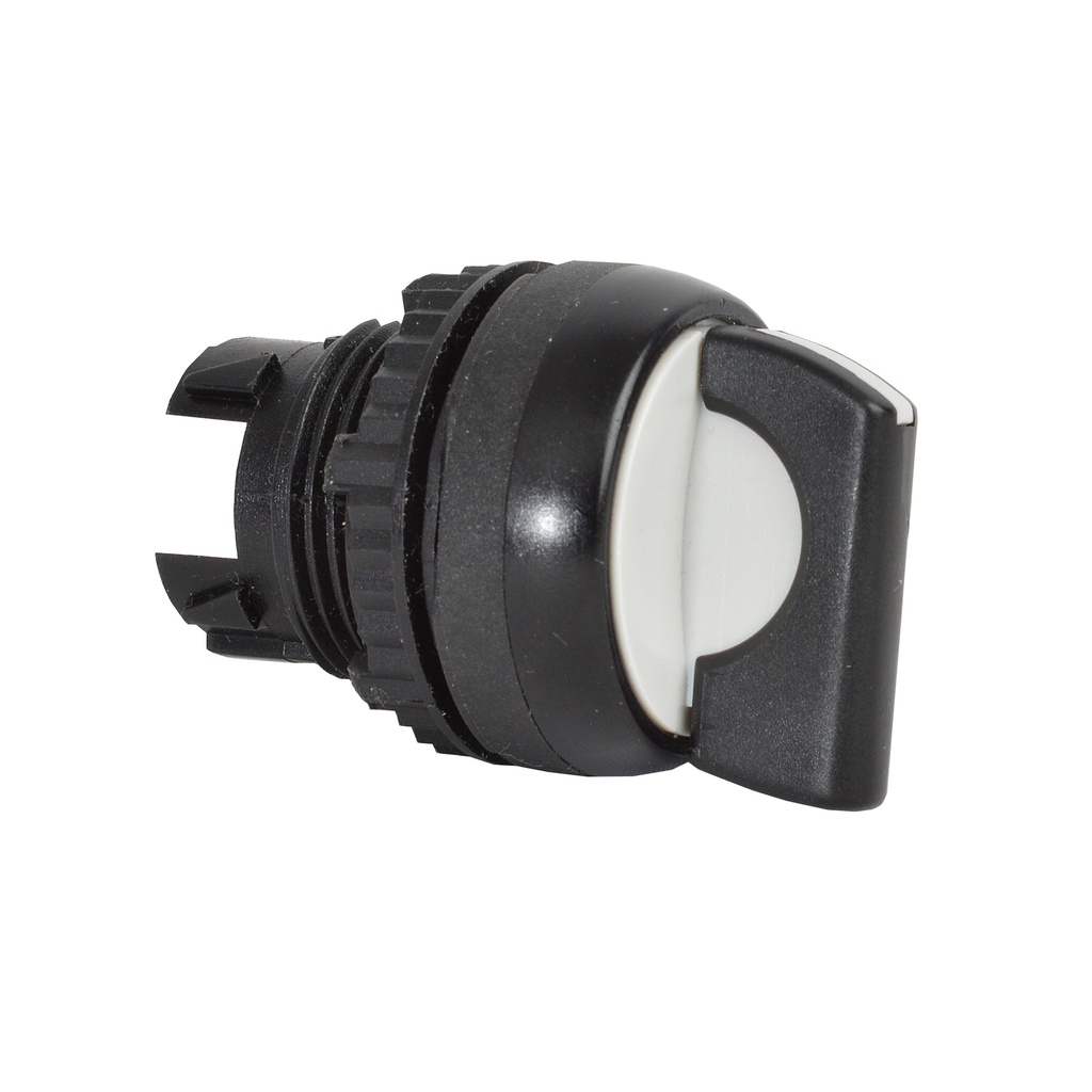 L22KC03 Selectieschakelaar Zwart, Toggle, 45° , 22-serie