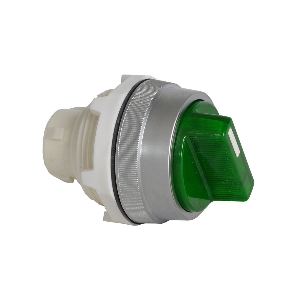 T16KG20 Selectieschakelaar Groen, Toggle, Symmetrisch, 45° , 30-serie