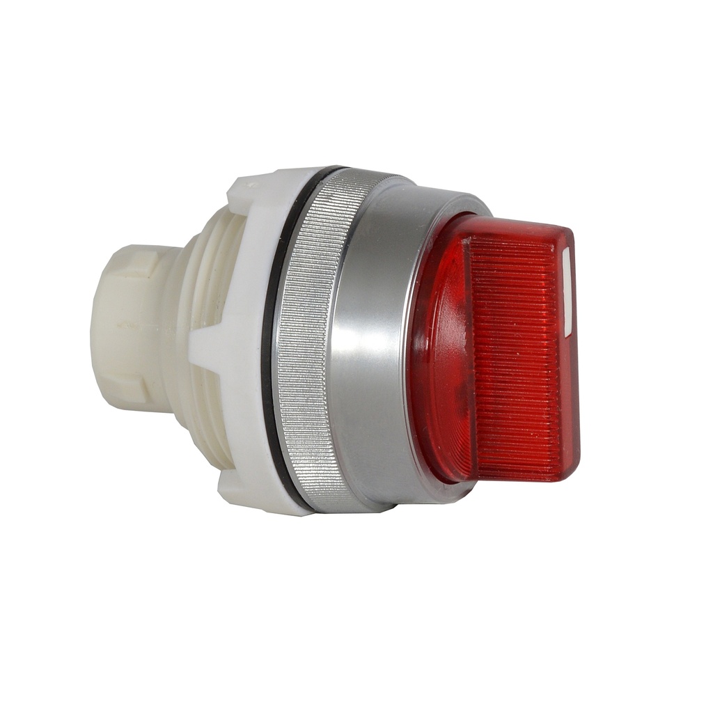 T16MH10 Selectieschakelaar Rood, Spring return van beide kanten, 45° , 30-serie