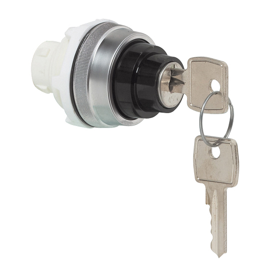 T16NA00 Selectieschakelaar Zwart, Toggle, 45° , 30-serie