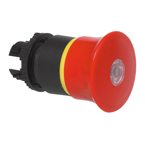 L22DN10 Noodstop, Pull-to-reset, 22-serie