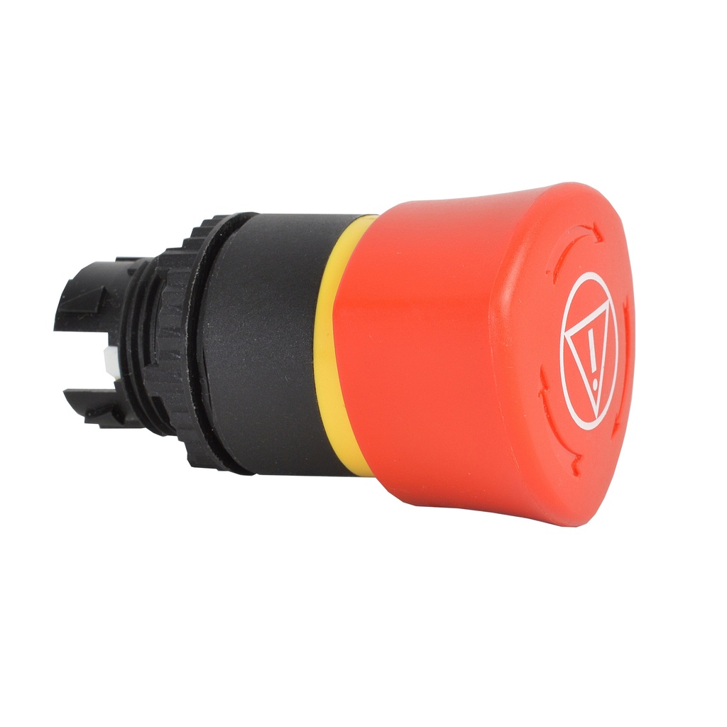 L22ER01K Noodstop, Turn-to-reset, 'Driehoek', 22-serie