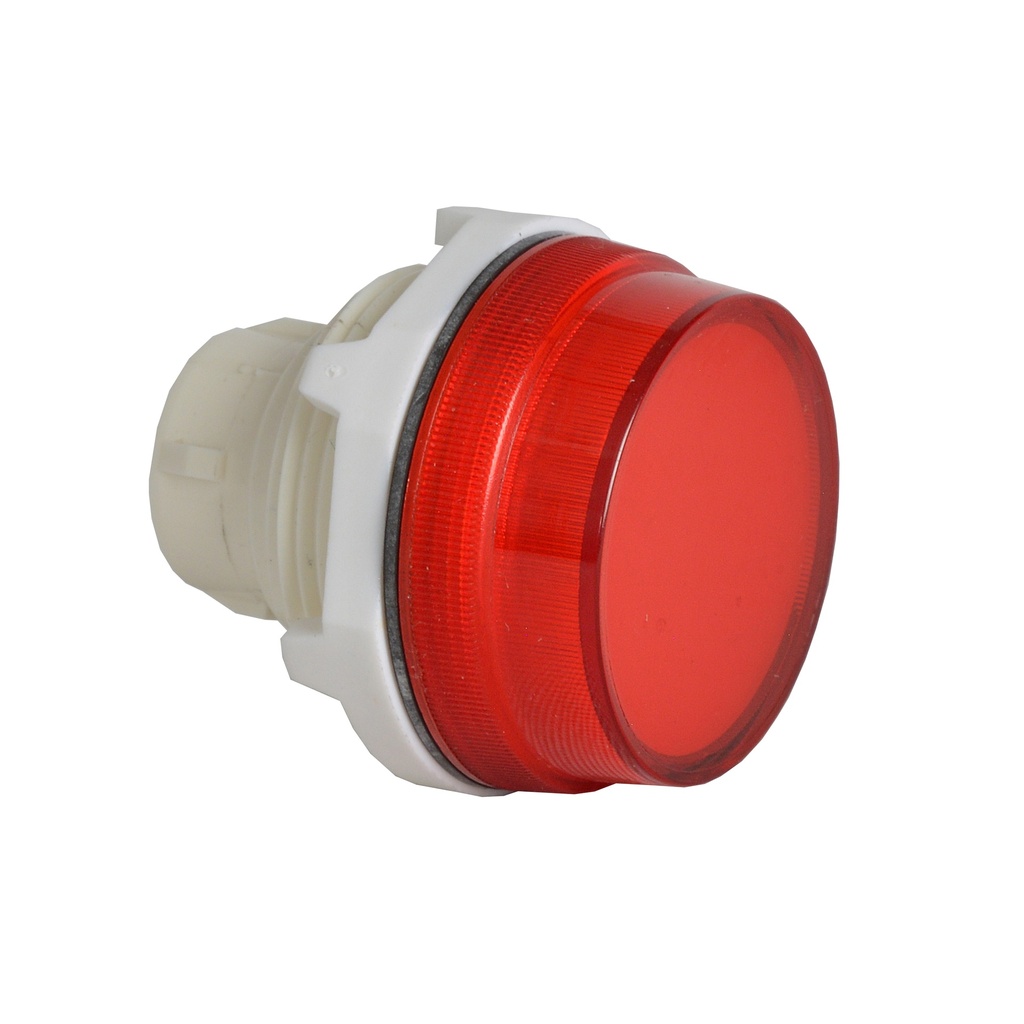 T10SB10V Signaallamp frontelement Rood, Flush, 30-serie