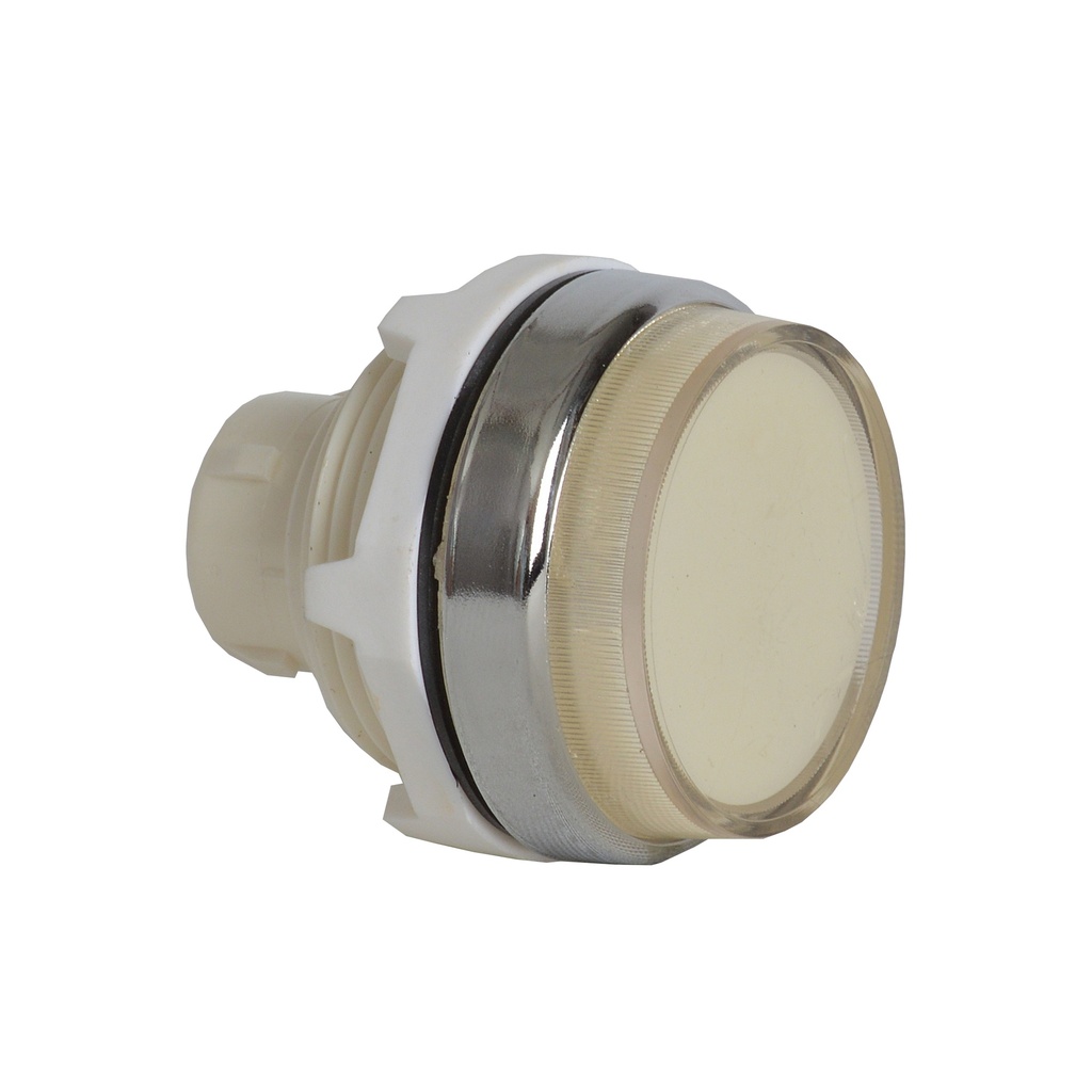T15SB30V Signaallamp frontelement met rand Wit, Flush, 30-serie