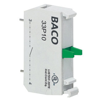 33P10 NO switch, PCB mount