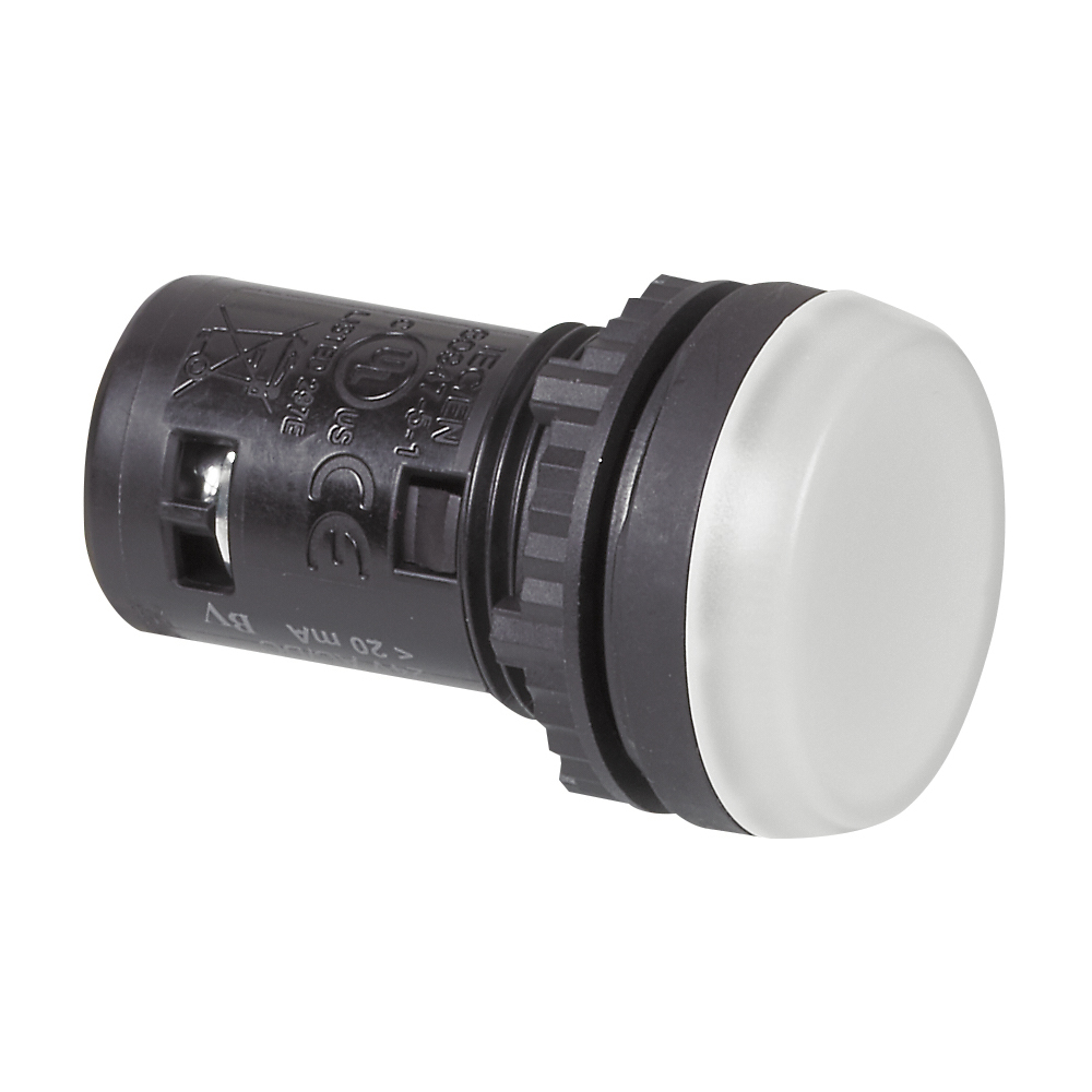 L20SC50M Signaallamp single-piece Wit, 130 V AC/DC