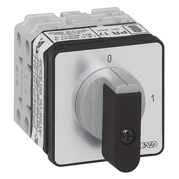 PR17 1101 A4 E Q48PN Aan/Uit Nokkenschakelaar 20A 690V