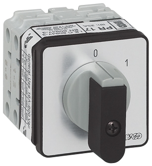 PR17 1101 A8 E Q48PN Aan/Uit Nokkenschakelaar 20A 690V