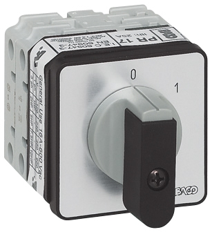 PR17 1102 A8 E Q48PN Aan/Uit Nokkenschakelaar 20A 690V