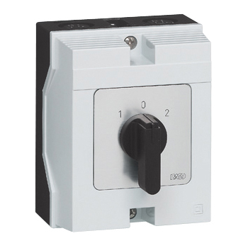 PR17 2202 C8 BCQ3 2-standen met Uit Nokkenschakelaar 20A 690V