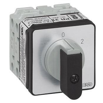 PR21 2204 C8 E Q48PN 2-standen met Uit Nokkenschakelaar 25A 690V