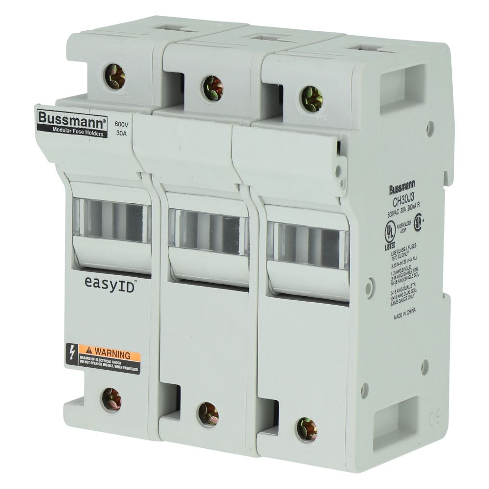 CH30J3 600V 30A 3P Zekeringhouder voor class J UL/CSA