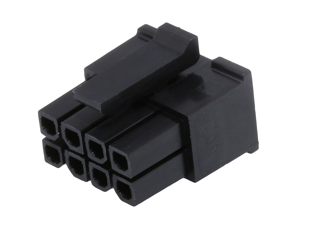 43025-0808 Micro-Fit 3.0 Receptacle Housing, Dual Row, 8 Circuits, Low-Halogen Since Inception