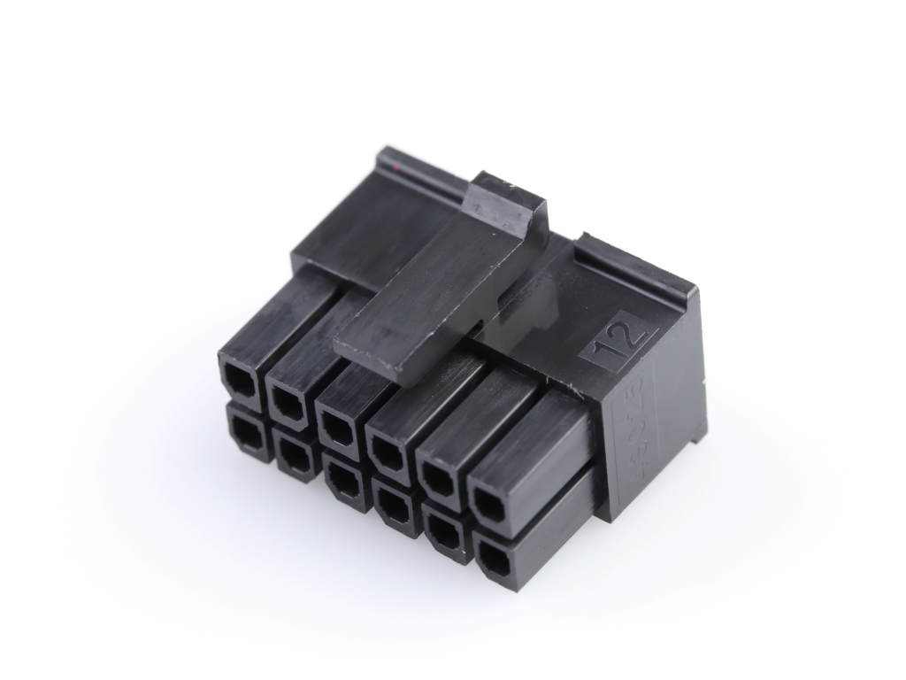 43025-1210 Micro-Fit 3.0 Receptacle Housing, Dual Row, 12 Circuits