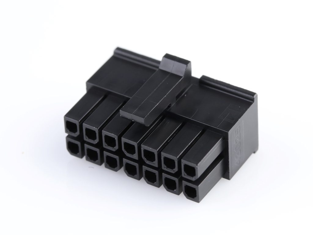 43025-1400 Micro-Fit 3.0 Receptacle Housing, Dual Row, 14 Circuits, Low-Halogen