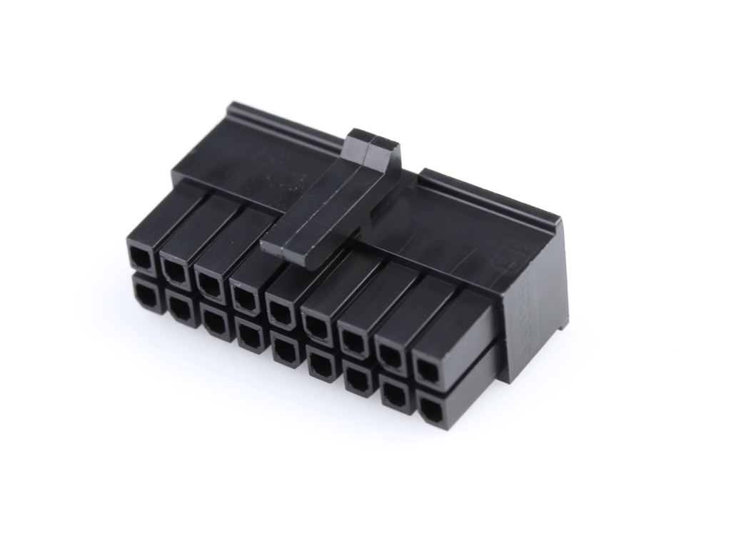 43025-1800 Micro-Fit 3.0 Receptacle Housing, Dual Row, 18 Circuits, Low-Halogen