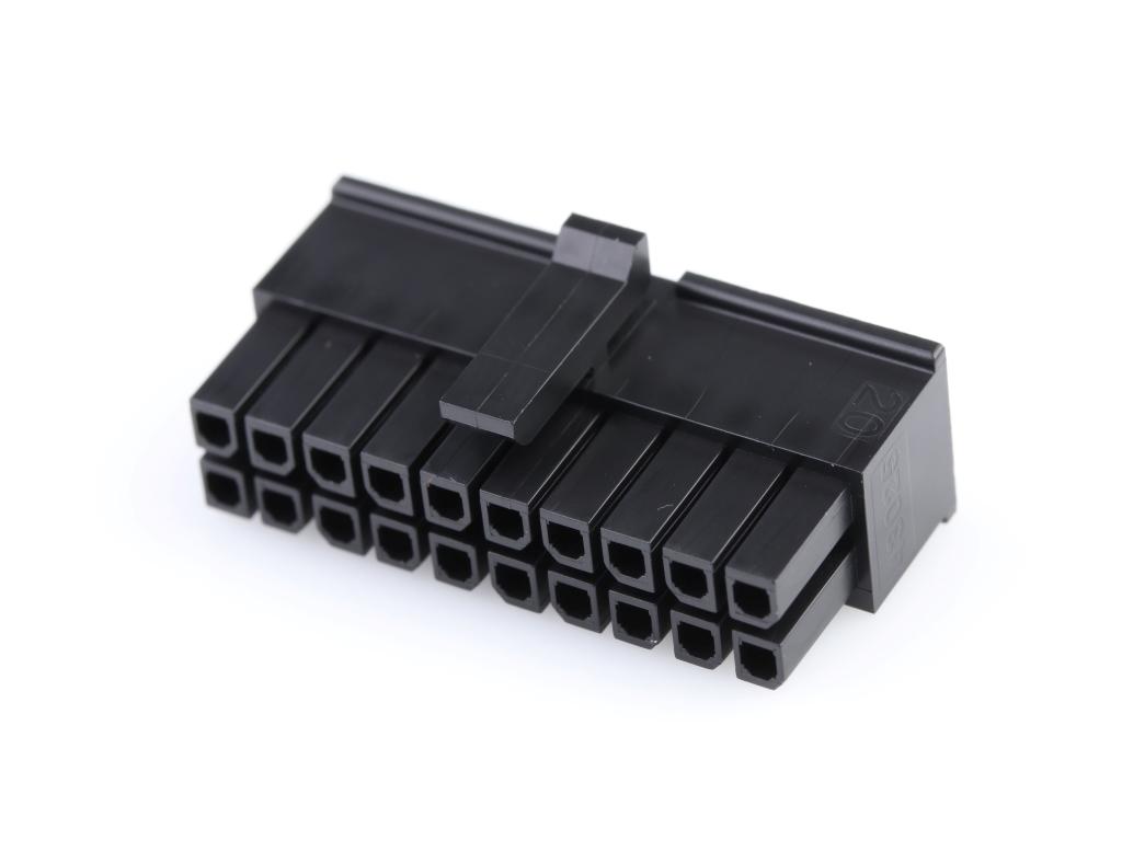 43025-2000 Micro-Fit 3.0 Receptacle Housing, Dual Row, 20 Circuits, Low-Halogen