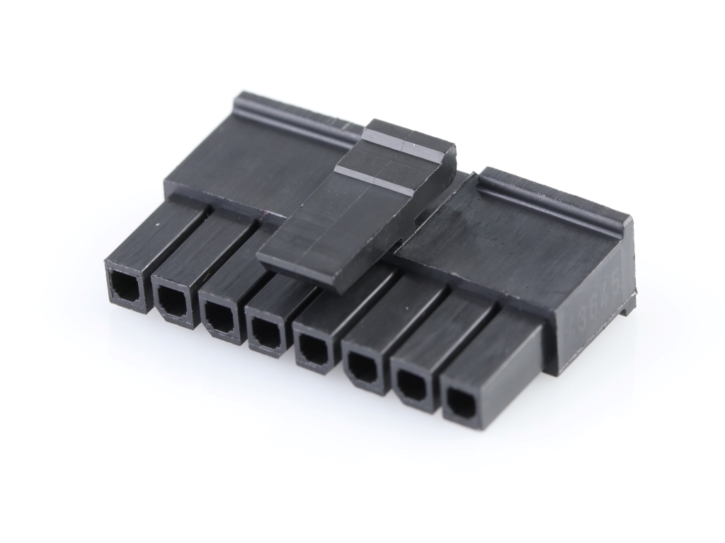 43645-0800 Micro-Fit 3.0 Receptacle Housing, Single Row, 8 Circuits