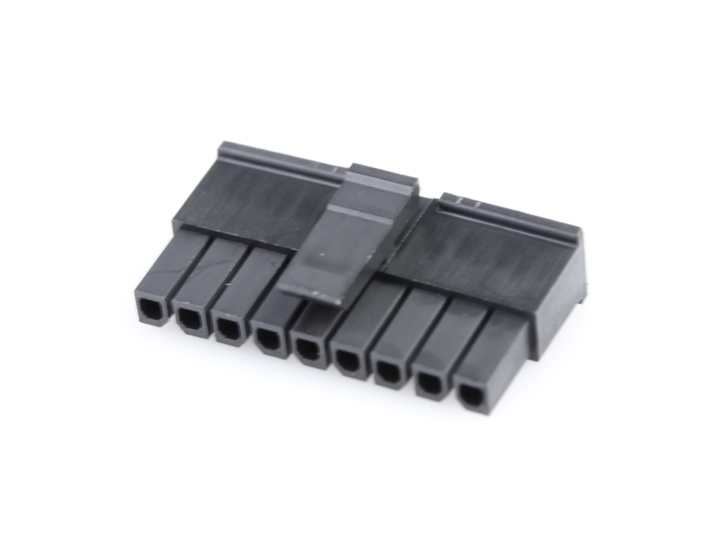 43645-0900 Micro-Fit 3.0 Receptacle Housing, Single Row, 9 Circuits