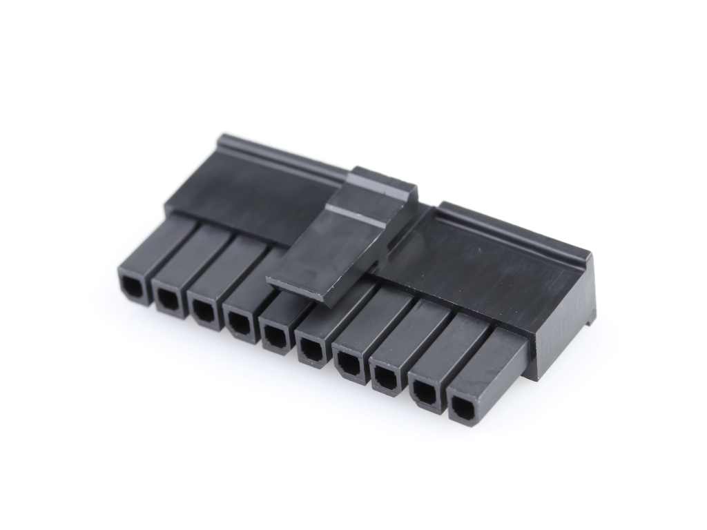 43645-1000 Micro-Fit 3.0 Receptacle Housing, Single Row, 10 Circuits