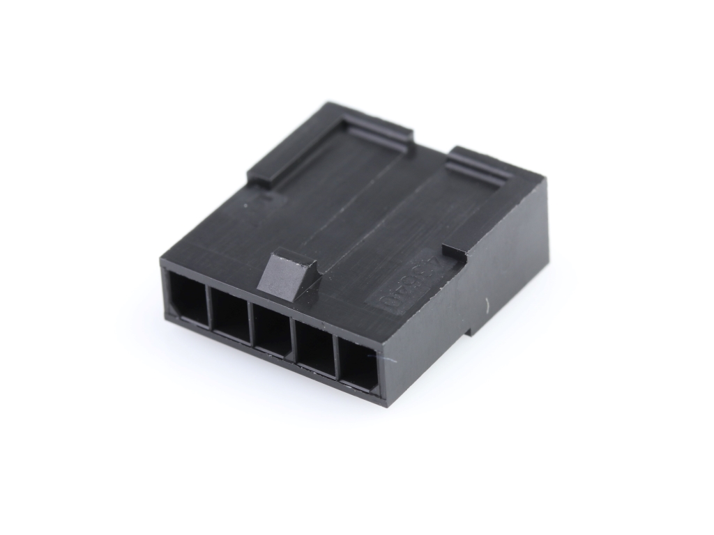 43640-0501 Micro-Fit 3.0 Plug Housing, Single Row, 5 Circuits, Low-Halogen