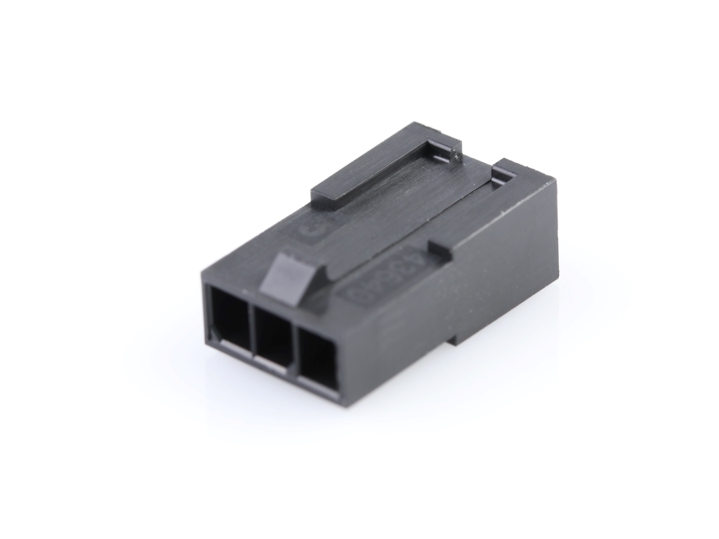 43640-0309 Micro-Fit 3.0 Plug Housing, Single Row, 3 Circuits, Low-Halogen Since Inception